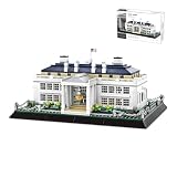 YINGYIWH White House Micro Building Blocks Set 894 PCS Washington DC Landmark Souvenir Gift for Adults and Teens