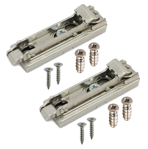 Basis für Scharniere SALICE mit Schnellkupplung und Schnellverschluss (längs, H03)