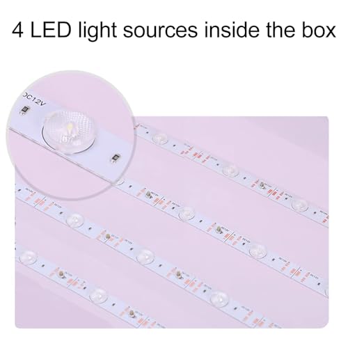 Profesjonalne X Ray Viewer Light Box, również oświetlenie LED do obrazowania medycznego, smukła aluminiowa rama z optyczną płytą akrylową, uchwyt ścienny lub do użytku na biurku, redukuje stempel pod