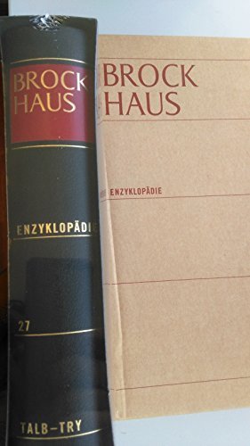 Brockhaus. Enzyklopädie. 30 Bände. (21. A.). TALB - TRY: 27