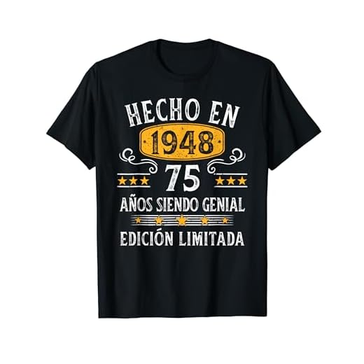 75 Años Cumpleaños Regalo Hombre Hecho En 1948 Hecho En 1948 Camiseta