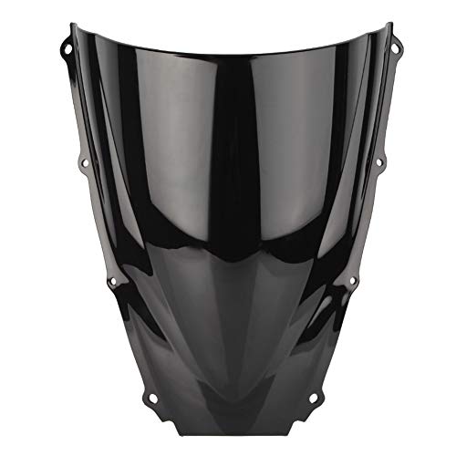 Pare-brise coupe-vent pour moto 675 de 2006-2008 finition noire premium