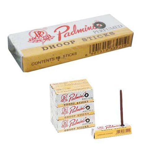 Padmini, Dhoop Sticks, 12 confezioni da 10 bastoncini d'incenso profumato, King Size (lingua italiana non garantita)