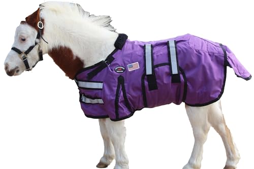 Image of 1680D Miniature Weanling Donkey Pony Horse Foal Winter Blanket 519TS01