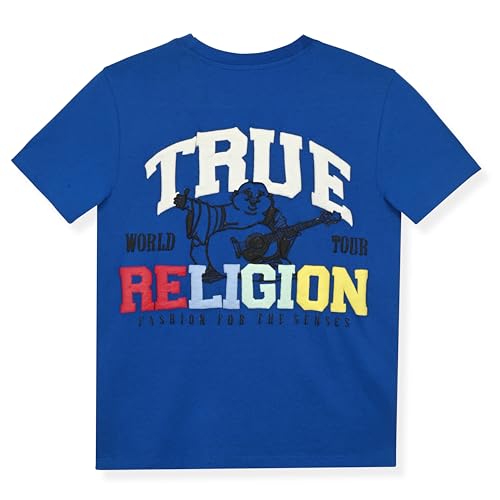 Image of True Religion Boys Short Sets for Kids | Boys Jean Shorts and Tee Shirt Clothing Set