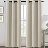 H.VERSAILTEX Blackout Curtains for Bedroom Thermal Insulated Room Darkening Living Room Curtains 84...