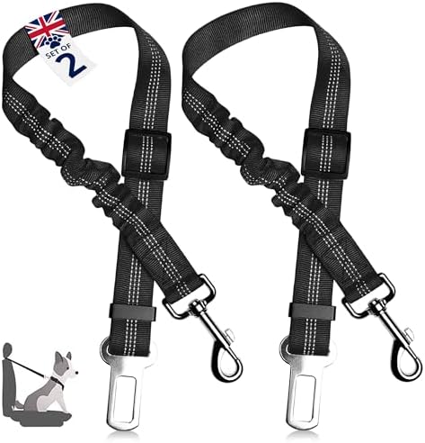 Dog Car Harness Seat Belt Dog Seat Belt Latch Seat Belt Set