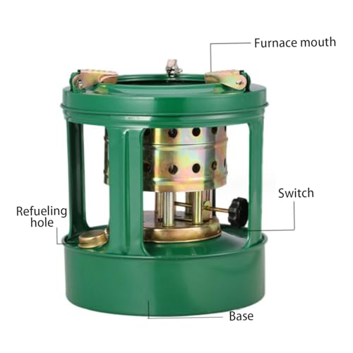 Poêle à kérosène de camping pour cuire et chauffer en extérieur sans électricité