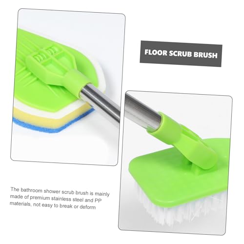 Brosse pour sols extensible STOBAZA pour récurer sans effort