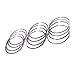 Amzparts STD 82.5mm Piston Rings Set Fit Replaceable For V-W Golf GTI MK4 Passat AU-DI A4 A6 TT 1.8T / 2.0T 06J 198 151 M/B