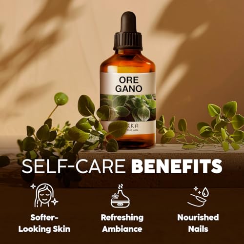 Image of 100% Pure Oregano Oil - 4 Fl Oz Oregano Essential Oil for Hair, Skin, Diffuser, Aromatherapy & DIY Soap Making Scent