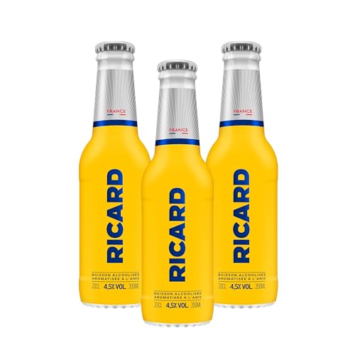Ricard Bouteille 4.5%, Pack de 3x 20cl