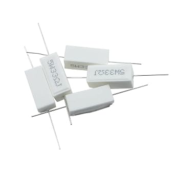 10PCS 5W Ceramic Cement Resistor 5%,2.2K