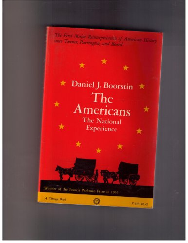 The Americans: The National Experience 1127043072 Book Cover