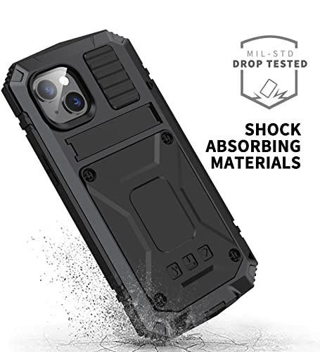 Coque métal iPhone 14 antichoc pour éviter les vitres brisées - 4