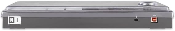 Decksaver Cover for Native Instruments Maschine Mikro MK3 - Super-Durable Polycarbonate Protective lid in Smoked Clear Colour, Made in The UK - The Producers' Choice for Unbeatable Protection
