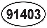 US Decal, Inc. Number 91403 Oval Sticker