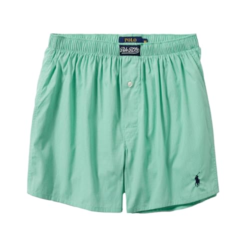 �y�������K�i�z�A���_�[�p���c ��100�� BCI Cotton ���S�h�J Mini Houndtooth Woven Boxer �E�H�[�u���{�N�T�[ RM4-D102-540-L