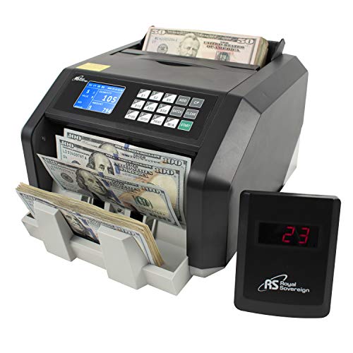 Royal Sovereign High Speed Money Counting Machine, With Uv, Mg, Ir Counterfeit Bill Detector & Value Counting (Rbc-Es250) #TOP6