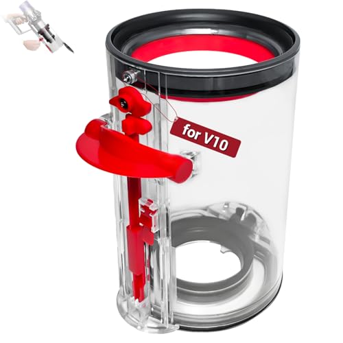 wanvieonet Dust Bin Replacement Compatible with Dyson V10 SV12,B Interface Vacuum Cleaner Canister Bin Part Replacement No.969509-01