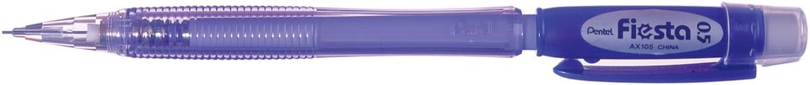 Pentel Fiesta 0.5mm Automatic Pencil - Blue Barrel (Pack of 12)