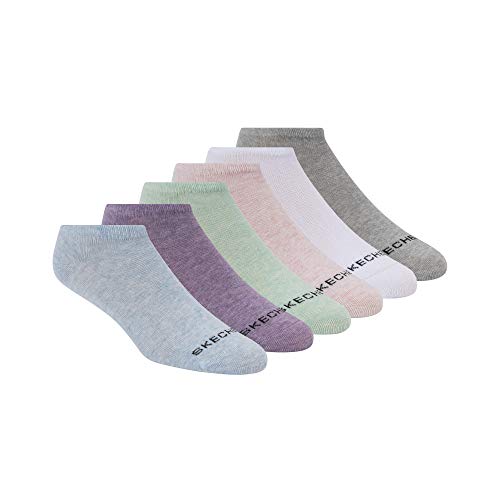 Image of Skechers Women's 6 Pack Non Terry No Show Socks