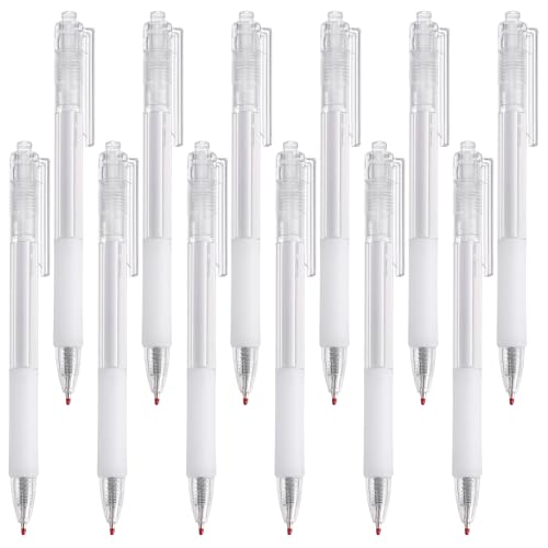 Yardwe 12 bolígrafos gel retráctiles 0.5mm