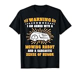 Robot cortacésped automático robot cortacésped Camiseta