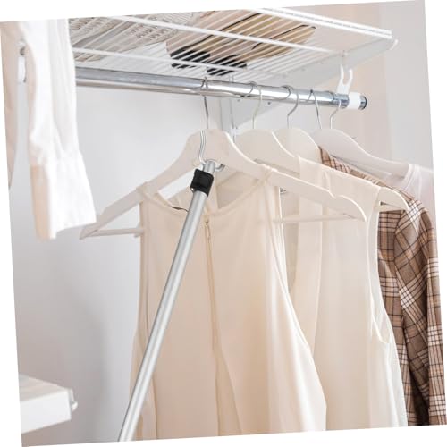 Tringle à vêtements extensible pour optimiser les petits placards - 6