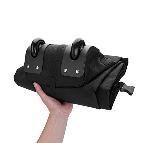 AzReference Ski Bag with Wheels, Roller Bag Wheeled Ski Bag for Air Travel Store & Transport Snowboard Up to 190 cm - Thumbnail 4