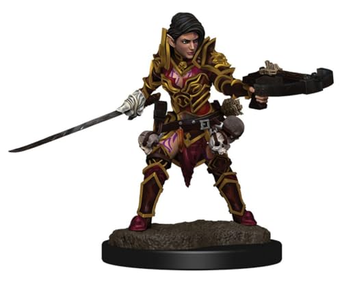 Half-Elf Ranger Female Pathfinder Battles Premium Painted Figure (W2)