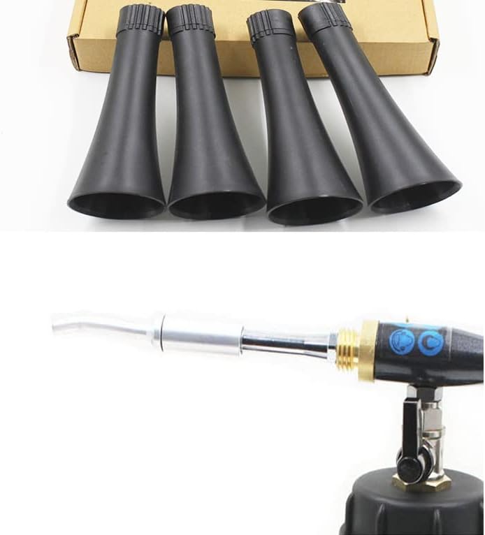 Miniatura 3 de Pieza de repuesto de fábrica auténtica de cono de goma de plástico para pistola de limpieza de coche negra z-020 y herramienta de soplado de aire de