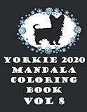 Photo Gallery yorkie 2020 mandala coloring book vol 8 Photo Gallery yorkie 2020 mandala coloring book vol 8