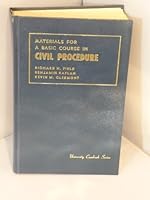 Materials for a Basic Course in Civil Procedure-4th Edition B003NA3D1M Book Cover