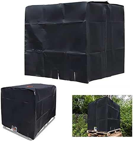 1000L Wassertank Hülle Wassertank Abdeckplane Für 1000L IBC Container - UV-Schutz Mit Reißverschluss Wasserfass 1000l Zubehör