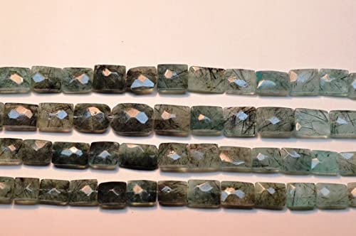 Perles de rutile noir facettées aux éclats mystiques pour donner une âme à vos bijoux