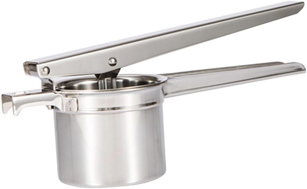 Mikinona Lemon Juicer Stainless Steel Manual Lever Citrus Squeezer Dishwasher Safe for