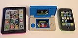 iPhone, Game Boy and Ipad Sized for American Girl Dolls. 3 Pc Eraser Tech Set.