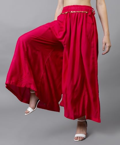 Image of Rayon Comfort Fit Palazzo