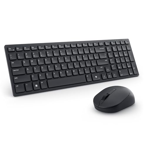 Dell leise Tastatur und Maus KM555 - deutsch (QWERTZ)
