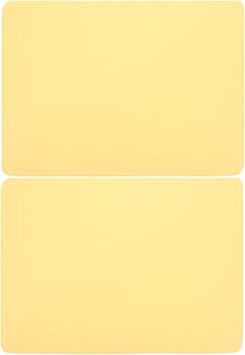 jojofuny 2 bates de cerámica para torno: almohadilla universal para mayor estabilidad - Alfombrilla antideslizante para torno de cerámica, herramientas para recortar, color amarillo