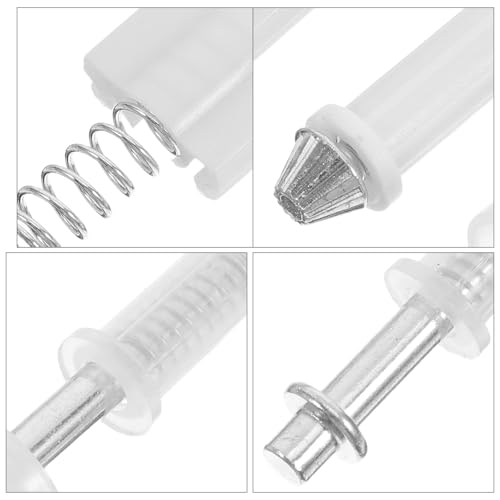 Charnière pivot fer pour porte double avec support robuste - 4