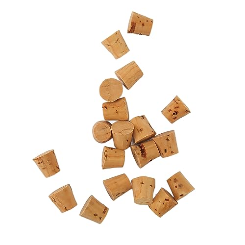 Mbeysaq Brinquedo de cortiça com quebra-cabeça de papagaio - troncos de mascar de madeira, pinhas, e
