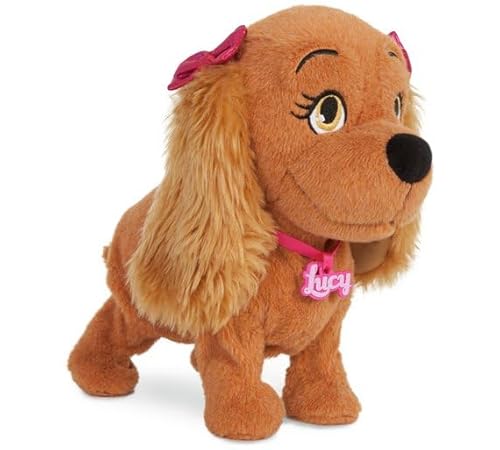 Cachorrinha Lucy Interativa com Sons e Movimentos, Alimenta��o por 4 Pilhas AA LR6 Indicado para +4
