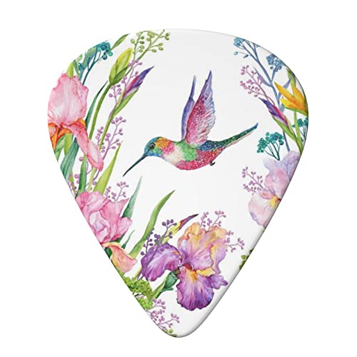 Garden with Birds and Flowers Lot de 6 médiators pour guitare acoustique, guitare électrique, basse, ukulélé – fins… - Les Beatles, Paul McCartney, John Lennon, RIngo Starr, George Harrison Garden with Birds and Flowers Lot de 6 médiators pour guitare acoustique, guitare électrique, basse, ukulélé – fins… – Image 4