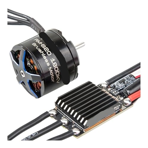 Moteur sans balais AM32 ESC 80A pour explorer les sentiers rocheux en RC
