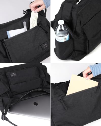 Image of ZIMEGO Signature Cargo Pack Nylon Crossbody Bag