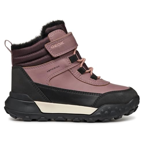 Geox Fille Trekkyup Girl B AB Bottines à la Cheville chaussure montante fille respirante cuir