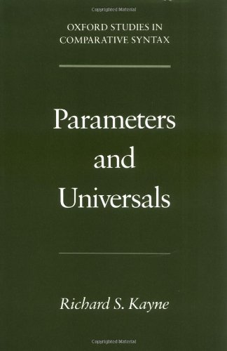 Parameters and Universals (Oxford Studies in Comparative Syntax)