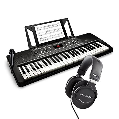 Alesis Melody 54 & M-Audio HDH40 – Piano Numérique 54 Touches, Enceintes Intégrées, 300 Sons et 300 Rythmes, 40 morceaux… - Les Beatles, Paul McCartney, John Lennon, RIngo Starr, George Harrison Alesis Melody 54 & M-Audio HDH40 - Piano Numérique 54 Touches, Enceintes Intégrées, 300 Sons et 300 Rythmes, 40 morceaux…